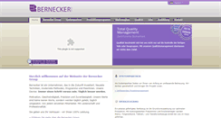 Desktop Screenshot of bernecker-gmbh.de